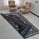 روفرشی ۶ متری رنگ سرمه ای طرح نایینی - Image 2