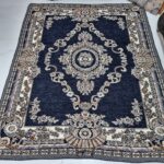 روفرشی ۳ متری رنگ سرمه ای طرح صدف - Image 2