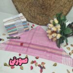 حوله دست یا دستمال خشک کن ۵۰ در ۷۰ دورحاشیه با رنگبندی بسته 2 تایی - Image 10