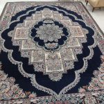 روفرشی ۶ متری رنگ سرمه ای طرح حوض نقره - Image 2