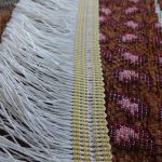 روفرشی گرد قطر ۲ متر رنگ گردویی طرح خورشید - Image 4