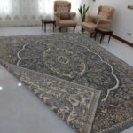 روفرشی ۶ متری رنگ طوسی طرح دریا - Image 5