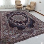 روفرشی 12 متری طرح دیبا رنگ زرشکی