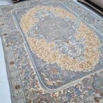 روفرشی ۶ متری رنگ طوسی طرح گلریز - Image 6