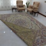 روفرشی ۹ متری رنگ نخودی طرح دیبا متوسط - Image 5