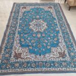 روفرشی ۱۲ متری رنگ آبی فیروزه طرح نایینی - Image 2