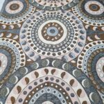 روفرشی ۳ متری رنگ طوسی طرح توپی - Image 4