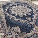 روفرشی ۱۲ متری رنگ سرمه ای طرح دیبا متوسط - Image 3