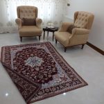 روفرشی ۳ متری رنگ زرشکی طرح نایینی - Image 2