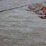 روفرشی گرد قطر ۲ متر رنگ کرم طرح خورشید - Image 3