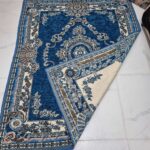 روفرشی ۳ متری رنگ آبی فیروزه طرح صدف - Image 4