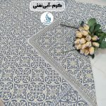 زیرسفره ۳ متری مخمل طرح فانتزی گل - Image 2