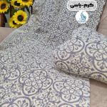 زیرسفره ۳ متری مخمل طرح فانتزی گل - Image 10