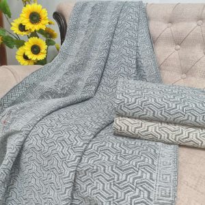 زیرسفره 6 متری مخمل نرم دورو طرح سیمین