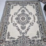 روفرشی ۳ متری رنگ طوسی طرح صدف - Image 5