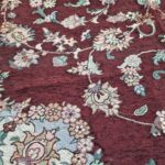 روفرشی ۱۲ متری رنگ زرشکی طرح نایینی - Image 4