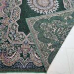 روفرشی ۱۲ متری رنگ سبز طرح ثمین - Image 4