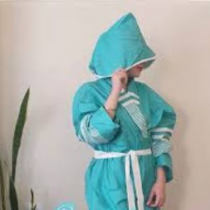 حوله تنپوش نخی یزدی یا حوله لباسی نخی یزدی سایز اسمال