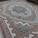 روفرشی ۱۲ متری رنگ کرم طرح باغ بهشت - Image 3