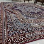 روفرشی ۳ متری رنگ زرشکی یا طرح باغ بهشت - Image 4