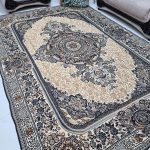 روفرشی ۶ متری رنگ سرمه ای طرح گلریز - Image 6