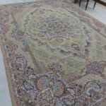 روفرشی ۶ متری رنگ نخودی طرح دیبا متوسط - Image 2