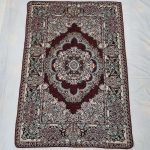 طرح حوض نقره سایز 1.5 متری رنگ زرشکی