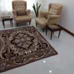 روفرشی2رو مخمل ساده 3 متری رنگ زرشکی