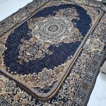 روفرشی ۶ متری رنگ سرمه ای طرح گلریز - Image 3