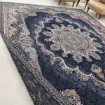 روفرشی ۱۲ متری رنگ سرمه ای طرح دیبا متوسط - Image 2