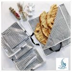 کیسه نان دسته دار و زیپ دار سه لایه مشما دار ۵۰ در ۵۰ - Image 2