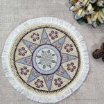 رومیزی زیرقابلمه قطر ۴۰ سانت رنگبندی متنوع - Image 8