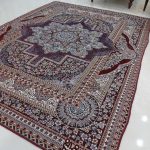 روفرشی ۳ متری رنگ زرشکی یا طرح باغ بهشت - Image 3