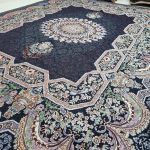 روفرشی ۱۲ متری رنگ سرمه ای طرح ثمین - Image 2