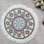 رومیزی زیرقابلمه قطر ۴۰ سانت رنگبندی متنوع - Image 10