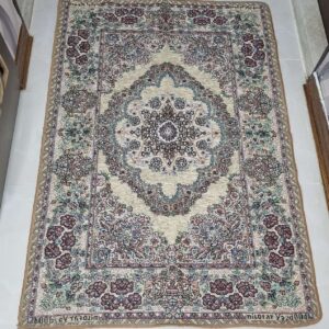 روفرشی کوچک 1.5 متری طرح حوض نقره رنگ نخودی