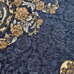 روفرشی ۶ متری رنگ سرمه ای طرح گلریز - Image 4