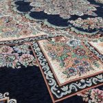 روفرشی ۶ متری رنگ سرمه ای طرح حوض نقره - Image 3