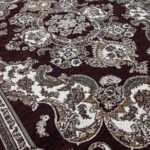 روفرشی ۳ متری رنگ زرشکی طرح بهار - Image 4