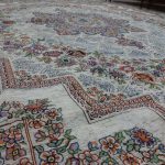 روفرشی ۱۲ متری رنگ کرم طرح باغ بهشت - Image 4