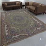 روفرشی 12 متری 9 متری و 6 متری طرح باغ بهشت رنگ نخودی