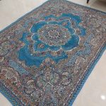 روفرشی ۳ متری رنگ آبی فیروزه طرح دیبا - Image 3