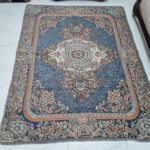 روفرشی ۳ متری رنگ طوسی طرح گلریز - Image 2