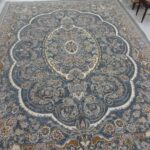 روفرشی ۶ متری رنگ طوسی طرح دریا - Image 3