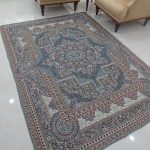 روفرشی ۳ متری رنگ طوسی طرح باغ بهشت - Image 3