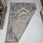 روفرشی ۱/۵ متری رنگ نخودی طرح حوض نقره - Image 3