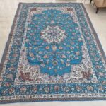 روفرشی ۶ متری رنگ آبی فیروزه طرح نایینی - Image 4