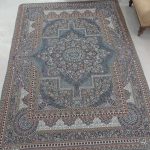 روفرشی ۳ متری رنگ طوسی طرح باغ بهشت - Image 2