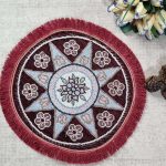 رومیزی زیرقابلمه قطر ۴۰ سانت رنگبندی متنوع - Image 9