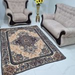 روفرشی ۳ متری رنگ سرمه ای طرح گلریز - Image 5